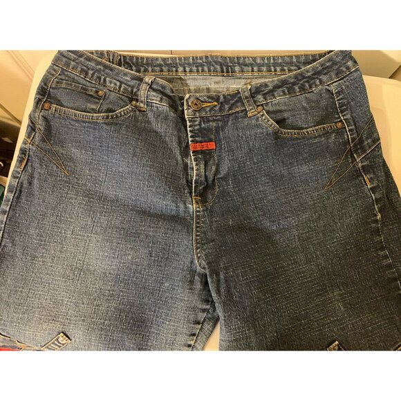 Vintage Marithe Francois Girbaud Spell Out Jean Shorts‎ Men’s Size 34 Crop Pant - Picture 6 of 9